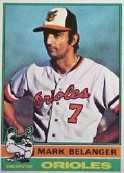 1976 Topps Baseball Cards      505     Mark Belanger